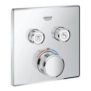 Grohe Grohtherm SmartControl Thermostat for concealed installation with 2 valves by Grohe (Grohe-29124000)