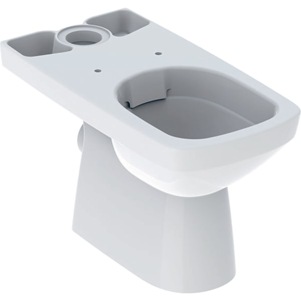 Geberit Selnova Square Rimless 350mm Close Coupled Pan - 501.563.01.7