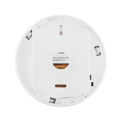 Radio-Interlinked Battery Powered Heat Alarm - UltraFire UBH1RF by UltraFire (Safelincs-UFUBH1RF)