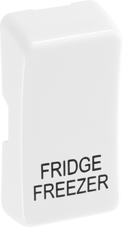 BG RRFFPCDW Evolve Grid White 'FRIDGE FREEZER' Rocker by British General (BG-RRFFPCDW)