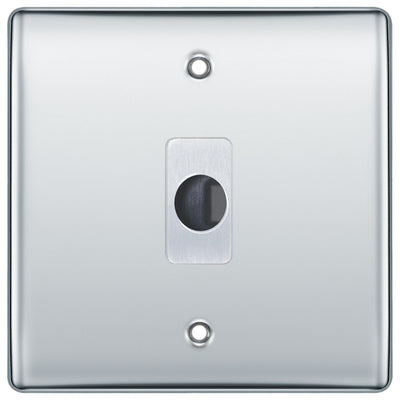 BG Nexus Metal Polished Chrome Flex Outlet Socket NPCFLEX by British General (BG-NPCFLEX)