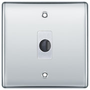 BG Nexus Metal Polished Chrome Flex Outlet Socket NPCFLEX by British General (BG-NPCFLEX)