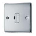 BG NPC54 Nexus Metal Polished Chrome 13A Unswitched Fused Spur Unit