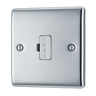 BG NPC54 Nexus Metal Polished Chrome 13A Unswitched Fused Spur Unit by British General (BG-NPC54-Shopify-SA_1)