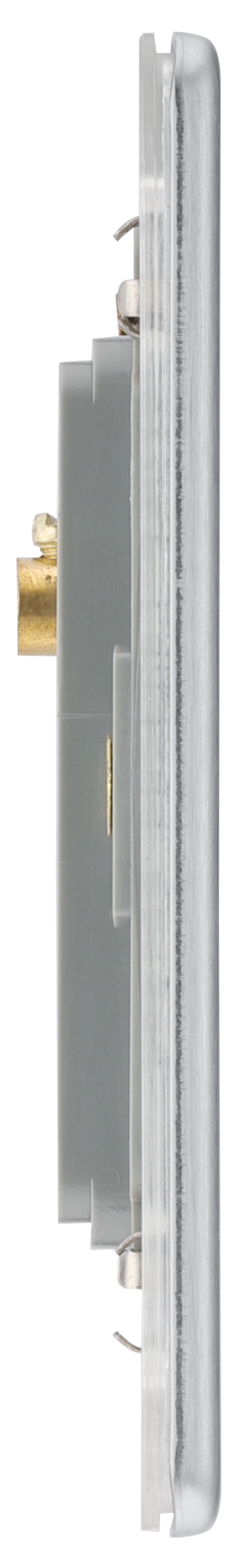 FBSEMR4 Side - The Euro module range from British General combines plates and interchangeable modules so you can configure your own bespoke switches and sockets.