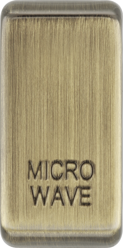 BG RRMWAB Nexus Grid Antique Brass 'MICROWAVE' Grid Rocker by British General (BG-RRMWAB)