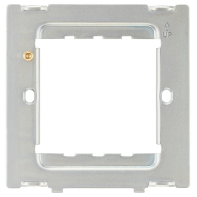 RFR12PCD Front - The Grid modular range from British General allows you to build your own module configuration with a variety of combinations and finishes. This frame is suitable for installation of Evolve Grid frontplates that fit 1 or 2 Grid modules.