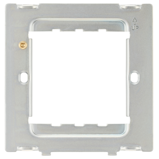 RFR12PCD Front - The Grid modular range from British General allows you to build your own module configuration with a variety of combinations and finishes. This frame is suitable for installation of Evolve Grid frontplates that fit 1 or 2 Grid modules.