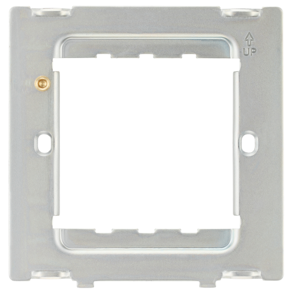 RFR12PCD Front - The Grid modular range from British General allows you to build your own module configuration with a variety of combinations and finishes. This frame is suitable for installation of Evolve Grid frontplates that fit 1 or 2 Grid modules.