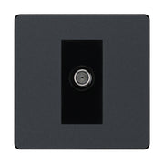 BG Evolve Matt Grey Satellite Socket PCDMG64B by British General (BG-PCDMG64B)