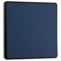 BG Evolve Matt Blue 1 Gang 2-Way 20A Edge to Edge Rocker Light Switch | PCDDB12EB