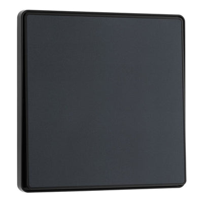 BG Evolve Matt Grey Intermediate Edge to Edge Rocker Switch PCDMG13EB with 35mm Steel Back Box