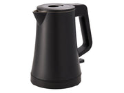0.6L Doubled Walled Kettle (SD-132) in Black - UK Plug by Corby of Windsor (Corby-27574)
