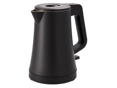 0.6L Doubled Walled Kettle (SD-132) in Black - UK Plug by Corby of Windsor (Corby-27574)