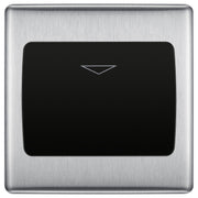 BG Nexus Metal Brushed Steel Key Card Switch NBSKYCSB by British General (BG-NBSKYCSB)