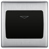 BG Nexus Metal Brushed Steel Key Card Switch NBSKYCSB by British General (BG-NBSKYCSB)