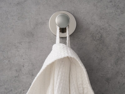 Corby Harrogate Single Clothes Hook in Polished Steel
