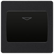 BG Evolve Matt Black Hotel Key Card Switch PCDMBKYCSB by British General (BG-PCDMBKYCSB)