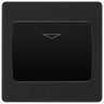 BG Evolve Matt Black Hotel Key Card Switch PCDMBKYCSB by British General (BG-PCDMBKYCSB)