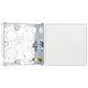 BG Evolve Pearlescent White Intermediate Edge to Edge Rocker Switch PCDCL13EW with 25mm Steel Back Box