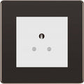 BG Nexus Screwless Black Nickel 5A Unswitched Socket FBN29MW