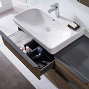 Geberit Smyle Square Washbasin 1 Tap Hole - 500.229.01.1 by Geberit (Geberit-500.229.01.1)