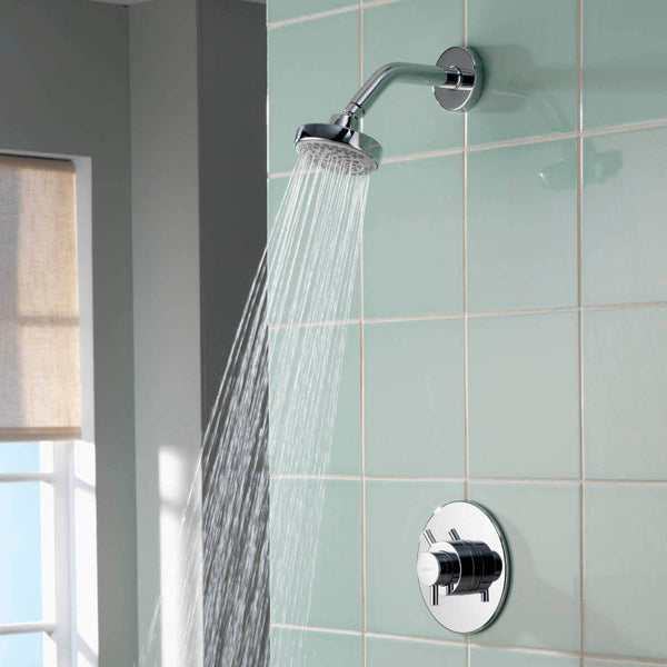 Aqualisa Aspire DL concealed mixer shower with fixed head - ASP001CF