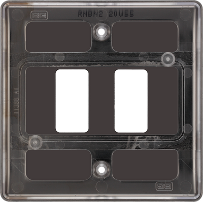 RNBN2 Back - The Grid modular range from British General allows you to build your own module configuration with a variety of combinations and finishes.