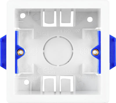 BG 907 Single Square 35mm | Dry Lining Box by British General (BG-907)