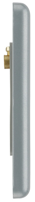 BG MC5EMS1 Metal Clad | 1 Module Square Euro Module Front Plate by British General (BG-MC5EMS1)