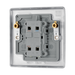 NBS31 Back - This 20A double pole switch with indicator from British General has been designed for the connection of refrigerators water heaters, central heating boilers and many other fixed appliances.
