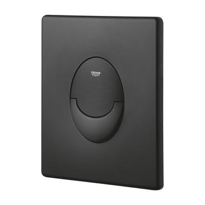 Grohe Skate Air Vertical Installation Flush Plate - Phantom Black - 38505KF0 by Grohe (Grohe-38505KF0)