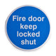 Self-Adhesive Metal Fire Door Signs
