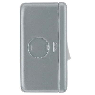 BG MC544 Metal Clad 20A 16AX 2 Way Quadruple Light Switch by British General (BG-MC544)