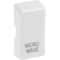 BG RRMWW Nexus Grid | White | 'MICROWAVE' Rocker