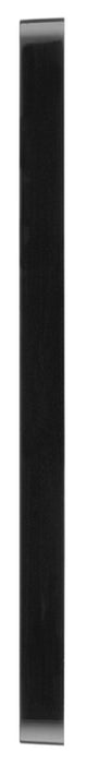 BG RPCDMB4B Evolve Grid Matt Black 4 Module Rectangular Front Plate - Black Trim