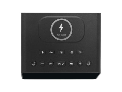 Corby Regent Alarm Clock in Black - UK Plug by Corby of Windsor (Corby-26689)