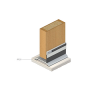 Door Bottom Seal - RP26 (1000mm) by Astroflame (Astro-ADRP26/1000)