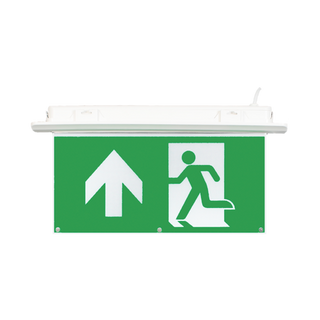 Emco EMLEDXBMKIT 2.7W IP20 LED Maintained Emergency Exit Sign by Emco Group (Emco-EMLEDXBMKIT)