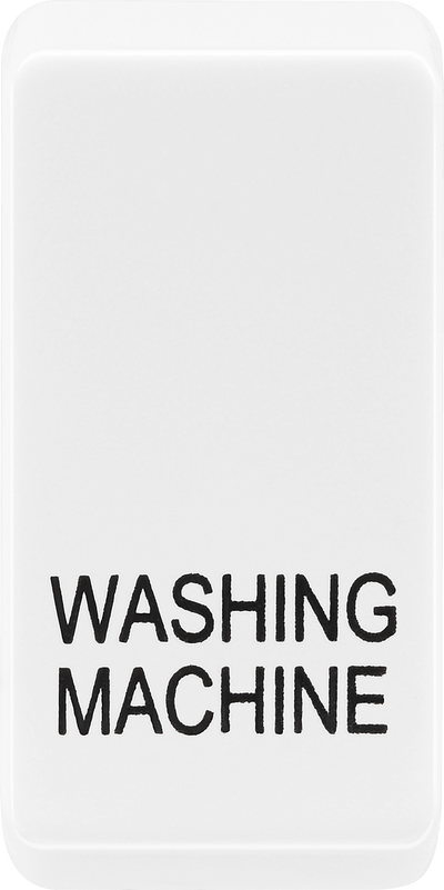 BG RRWMPCDW Evolve Grid White 'WASHING MACHINE' Rocker by British General (BG-RRWMPCDW)