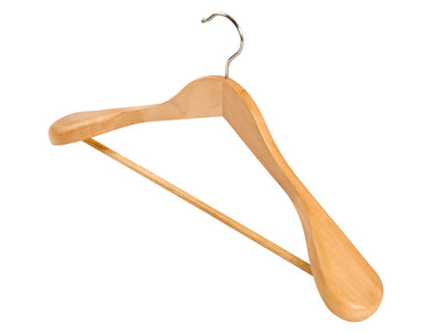 Corby Clifford Hooked Suit Hanger in Light Wood by Corby of Windsor (Corby-27058)