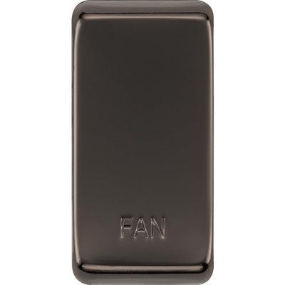 BG RRFNBN Grid Rocker Fan Black Nickel