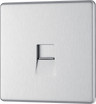 BG FBSRJ111 Nexus Screwless Flat-Plate Single RJ11 Data Outlet Brushed Steel by British General (BG-FBSRJ111-Shopify-SA_1)