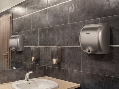 Bremmer Generic Turbo Hand Dryer in Silver