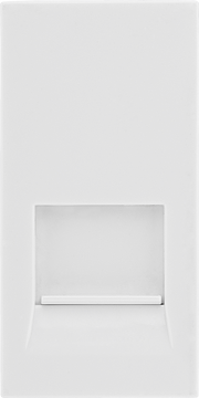 BG EMRJ11W Euro Module Telephone RJ11 (Screw) - White by British General (BG-EMRJ11W)