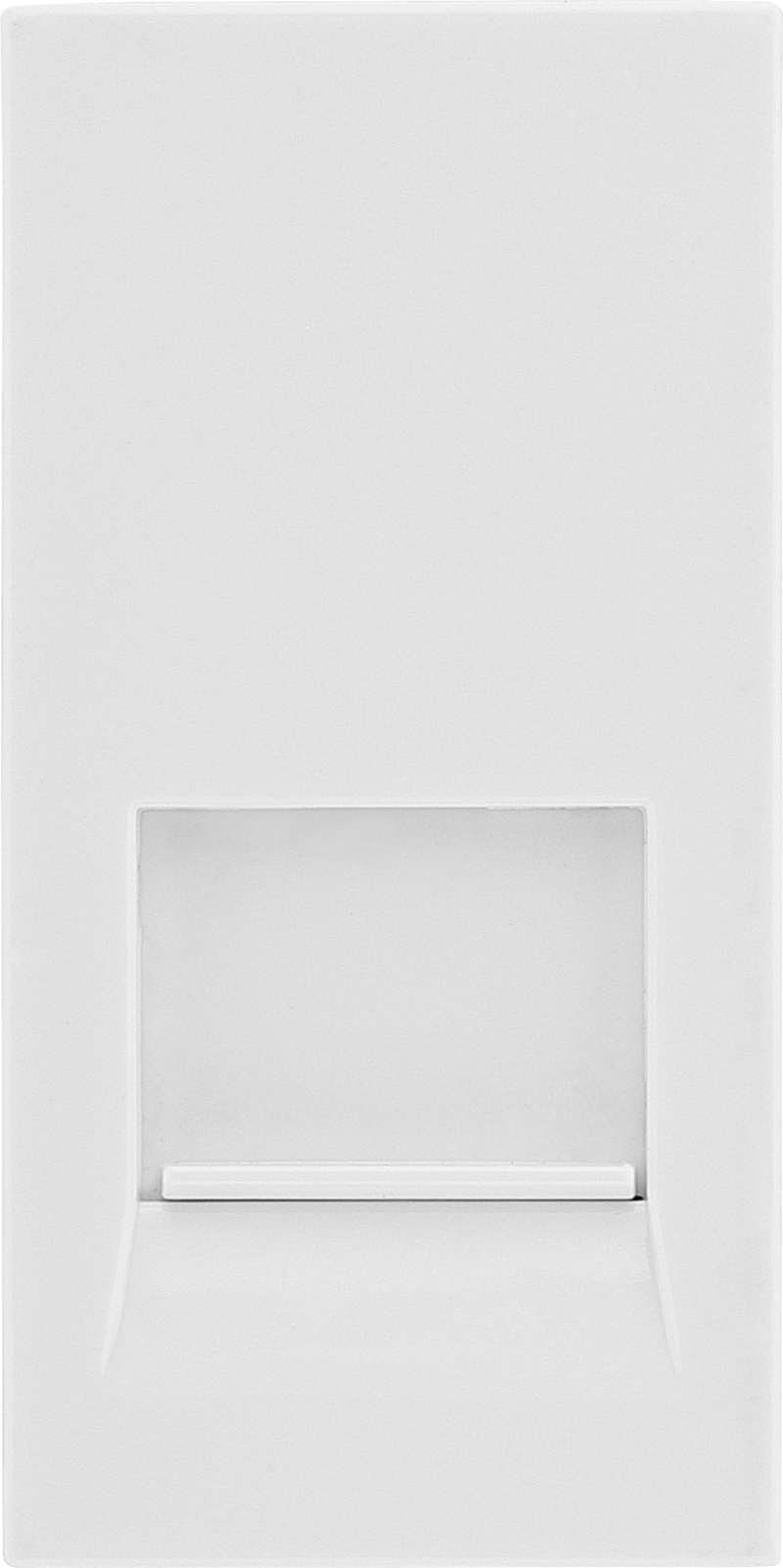 BG EMRJ11W Euro Module Telephone RJ11 (Screw) - White