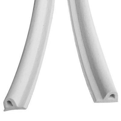124978: P Profile Door/Glazing Seal Black / 5 metres by Astroflame (Astro-ADPSBLK/5)