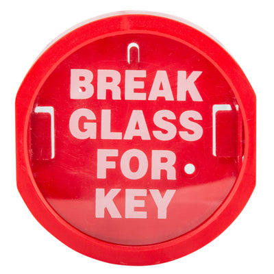 Plastic Fronted "Break Glass" Keybox