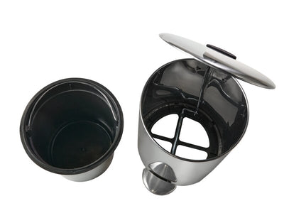 Corby Selby 5L Pedal Bin in Polished Steel