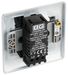 NPC81 Back -This trailing edge single dimmer switch from British General allows you to control your light levels and set the mood. The intelligent electronic circuit monitors the connected load and provides a soft-start with protection against thermal, current and voltage overload.